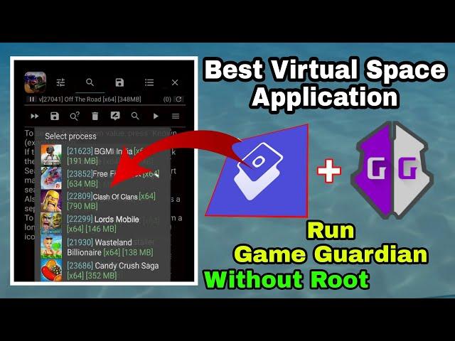 Best Virtual Space Application for Game Guardian | Android 13 and 14