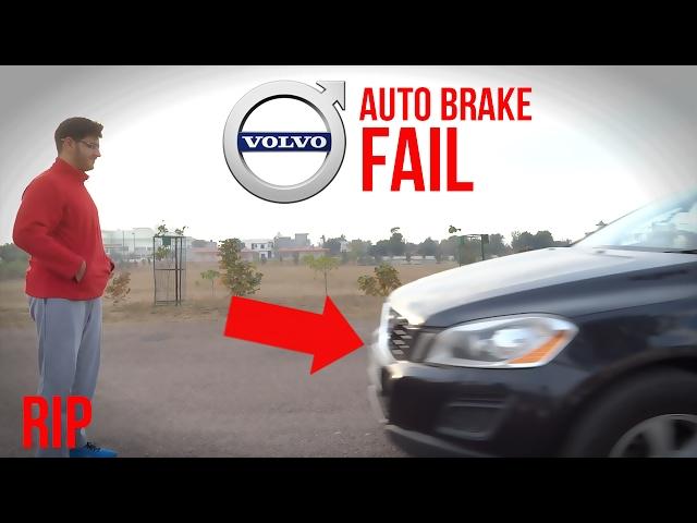 Volvo Auto Braking Test | Gone Wrong | XC60