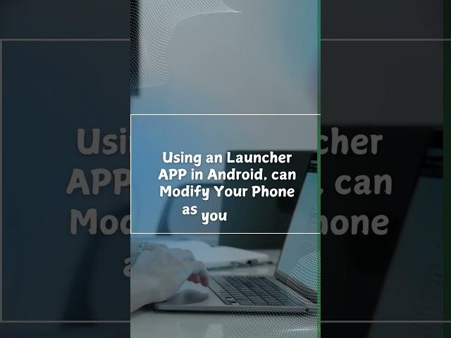 TechTips | S.1.3 | Using an Launcher for Android #tips #tech #launcher #android #look #homescreen