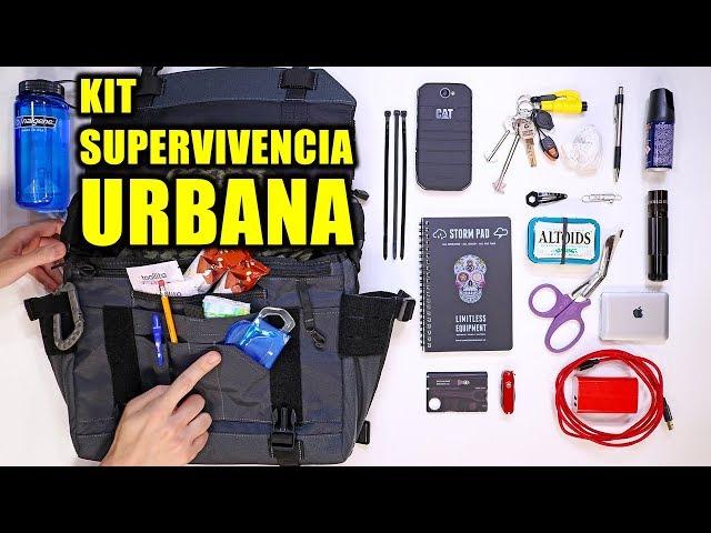 KIT DE SUPERVIVENCIA URBANA PARA APOCALIPSIS ZOMBIE | KIT EDC