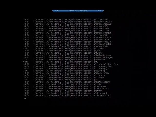 Monitoring disk usage in Ubuntu Server