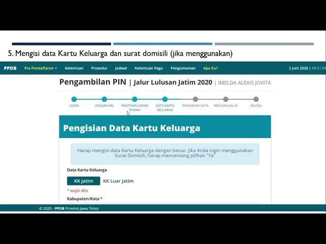 TATA CARA PENGAMBILAN PIN PPDB JATIM 2020 TINGKAT SMA SMK