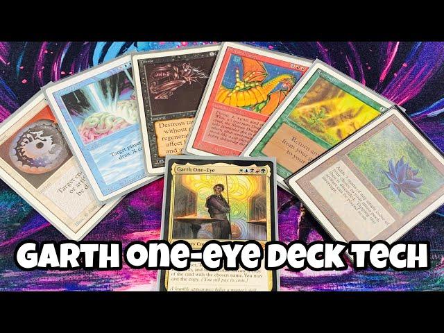 Garth One-Eye Deck Tech - BREAKING THE RESERVE // Magic the Gathering // EDH // Commander