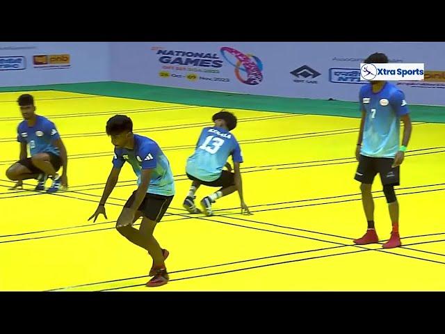 Kho Kho Men Semi-Final - Maharashtra Vs Kerala | National Games 2023