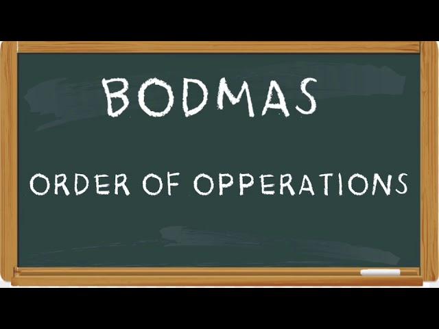 Order of Operations (BODMAS) || Year 5 and 6 home learning