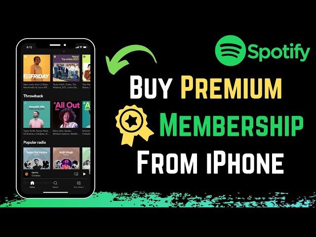 How to Buy Spotify Premium on iPhone (2023)