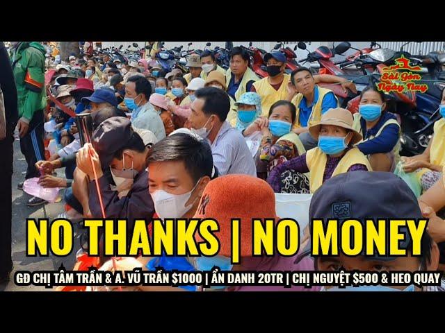 NO THANKS NO MONEY ONLY FOODS! Chị TRÂM TRẦN & ANH VŨ TRẦN cùng chị NGUYỆT tài trợ