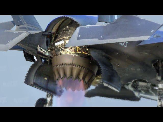 The Insane Engineering Behind US F-35B’s Monstrous Pivoting Engine Nozzles