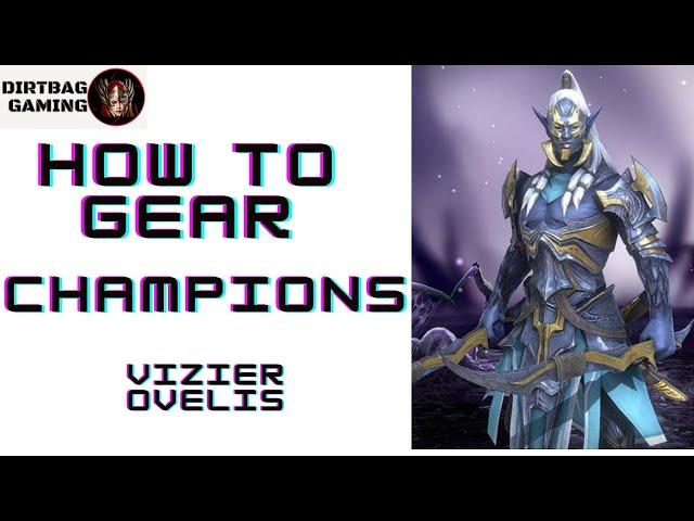 HOW TO GEAR VIZIER OVELIS | Clan Boss Extender! | Raid Shadow Legends Gear Guide