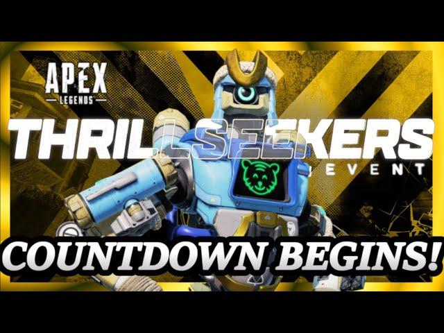 Apex Legends Live: THRILLSEEKERS ARENA EVENT LIVE COUNTDOWN! - NEW MAP OVERFLOW | Update