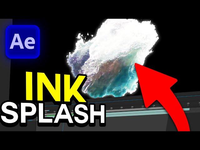 How to Create Your Own Simple Ink Splash Effect in After Effects