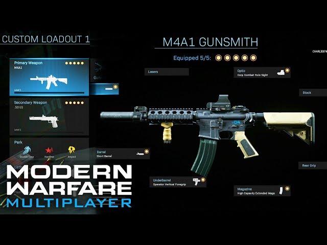 Modern Warfare's NEW GUNSMITH & CREATE A CLASS FULLY EXPLAINED (INSANE)