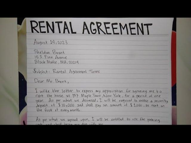 How To Write A Rental Agreement Letter Step by Step Guide | Writing Practices