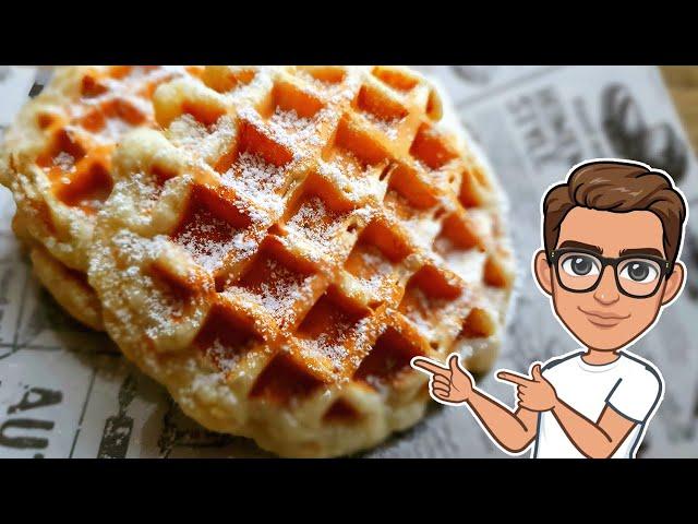 Banana Waffles Recipe | Quick & Easy Breakfast Recipe | Homemade Banana Waffles | Resepi Waffle