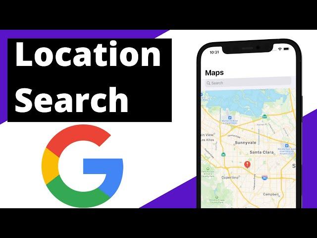 Swift: Location Search with Google Places (2022, Swift 5, Xcode 12) - iOS for Beginners