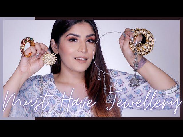 5 Indian Jewellery Pieces You Must Have For This Festive Season | #Diwalog 2020 Day 3 | Shreya Jain