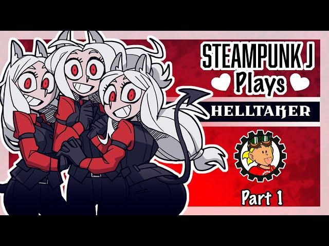 PANCAKES & DEMON GIRLS!!! - Steampunk J Plays Helltaker Part 01