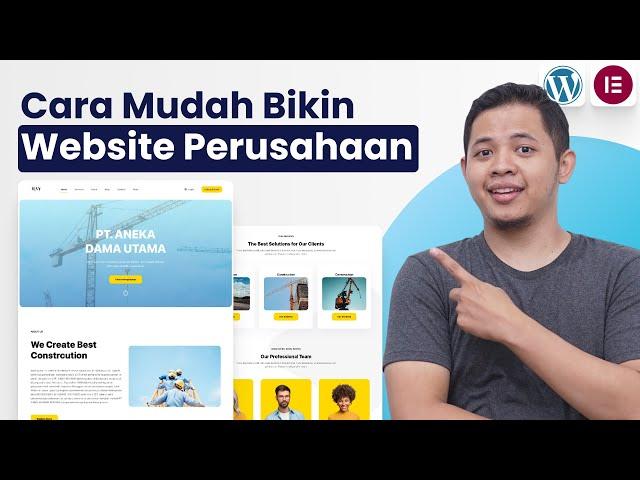 Cara Membuat Website Perusahaan Company Profile - Mudah & Tanpa Coding