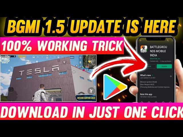 Battlegrounds Mobile India Update Kaise Kare | How To Update Bgmi 1.5 | Bgmi Update Kaise Kare