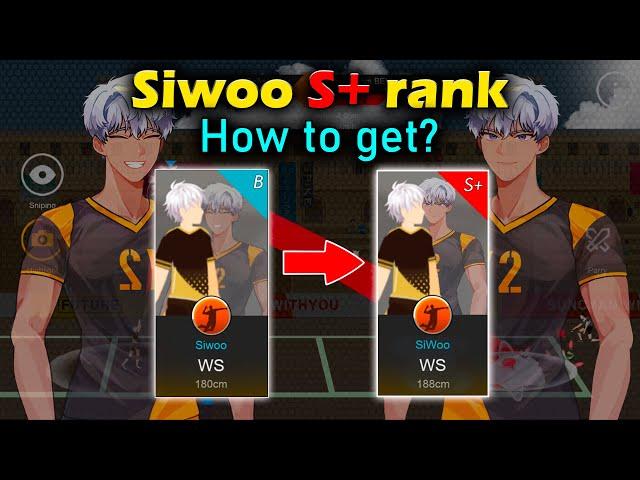 Siwoo S+ rank. How to get Siwoo S+ rank?  The Spike Colosseum. Volleyball 3x3