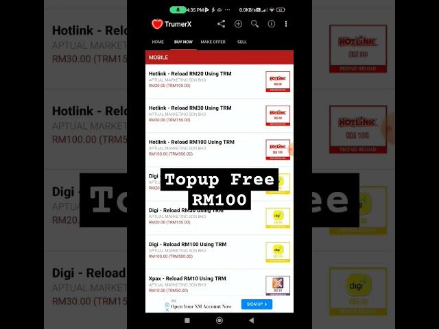 Tebus topup free RM100 Maxis Cel Digi Umobile (2023)