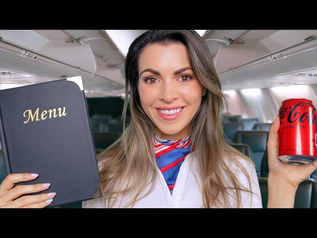 [ASMR] Luxury Flight Attendant RP ️