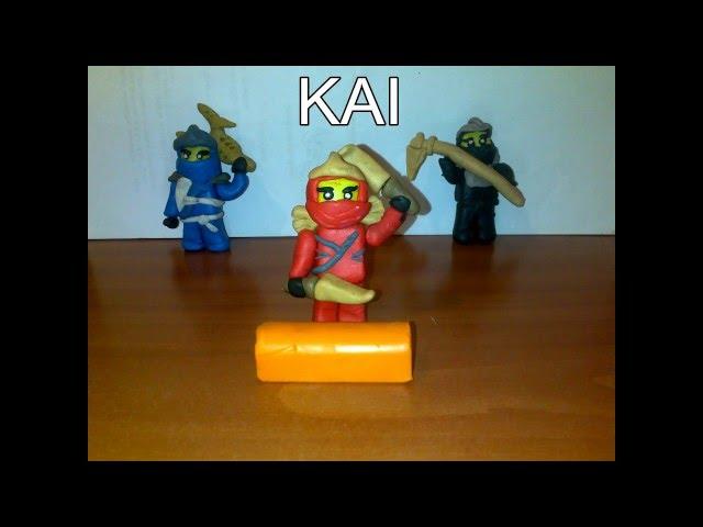 Lego Ninjas Masters of Spinjitzu from Ninjago  - Stop Motion - Plastilina