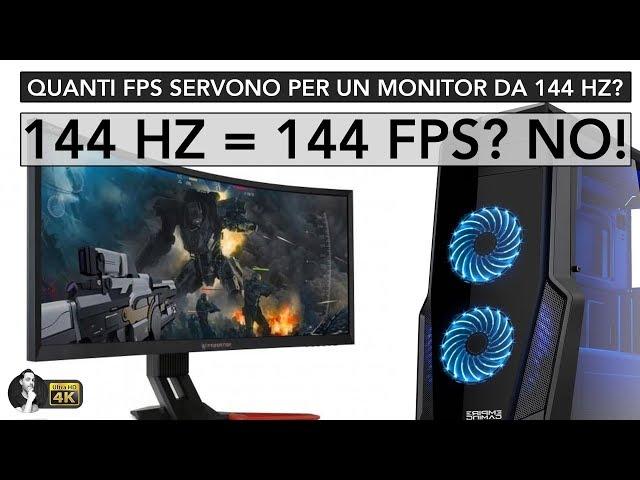 QUANTI FPS SERVONO PER UN MONITOR DA 144 Hz?