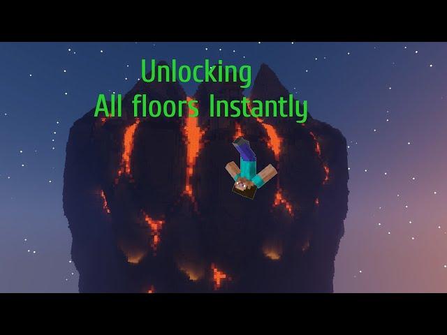 How to Unlock all floors of the Deep Caverns INSTANTLY