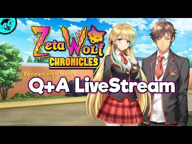 Zeta Wolf Chronicles - Q & A Livestream (Indie/OELVN BxG Visual Novel)