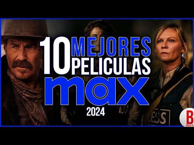 TOP 10 Mejores PELÍCULAS en MAX 2024 (HBO)