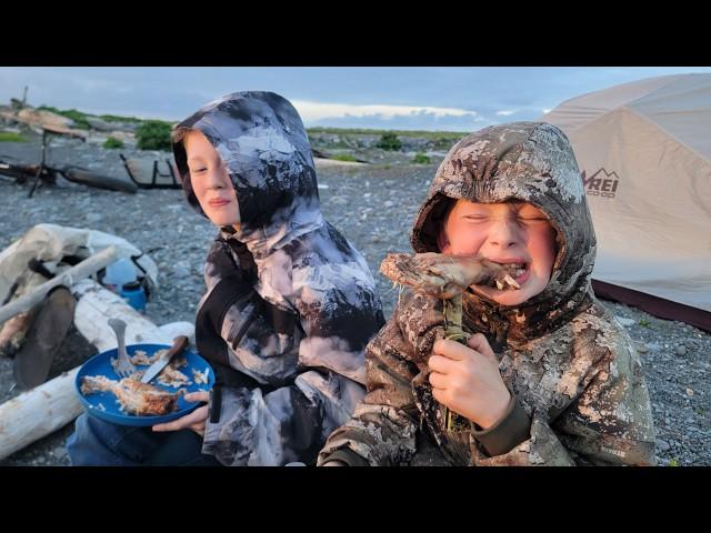 3 Days Camping, Hunting & Fishing on Remote Island in Alaska