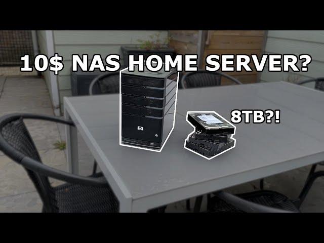 Ultimate HP MediaSmart EX490 Home Server Build: 3x 2TB WD-Black Drives & Debian 11 with Casa OS!