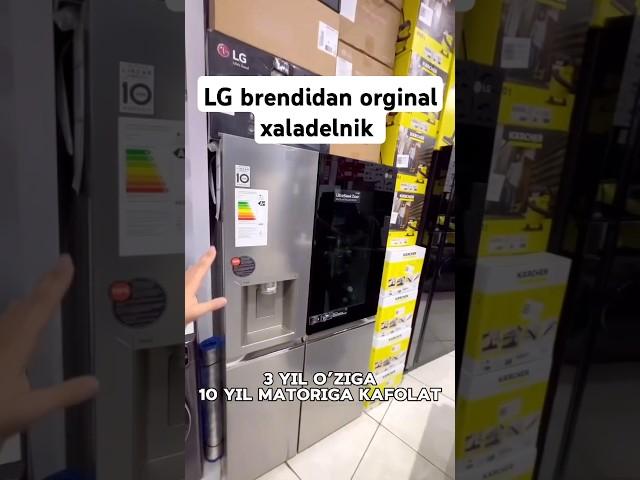 LG brendidan orginal muzlatgich obzori #obzor #shorts #rek #top #insta #instagram #reels #tech #vlog