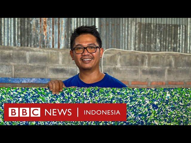 Dari bartender jadi pemulung: Pemuda Bali ekspor 'sampah plastik' hingga Spanyol-BBC News Indonesia