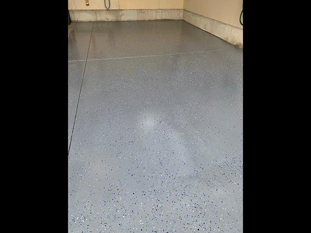 How to epoxy the garage floor. DIY w/ Rustoleum Epoxyshield.