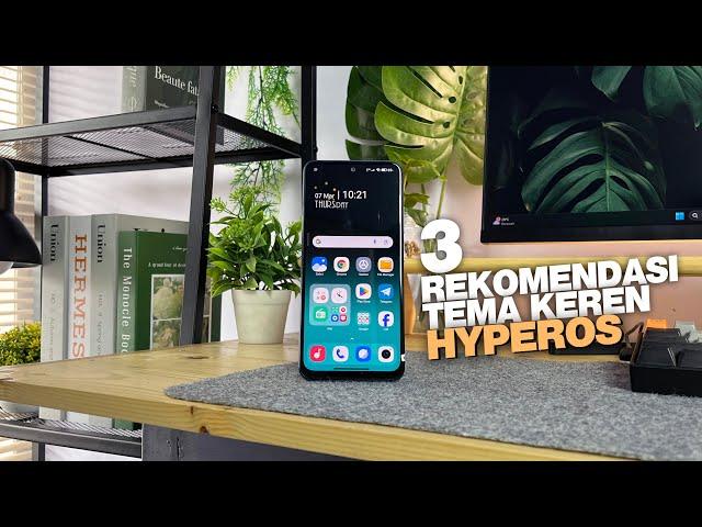 HyperOS : 3 Rekomendasi Tema HyperOS, Tembus Control Center !!