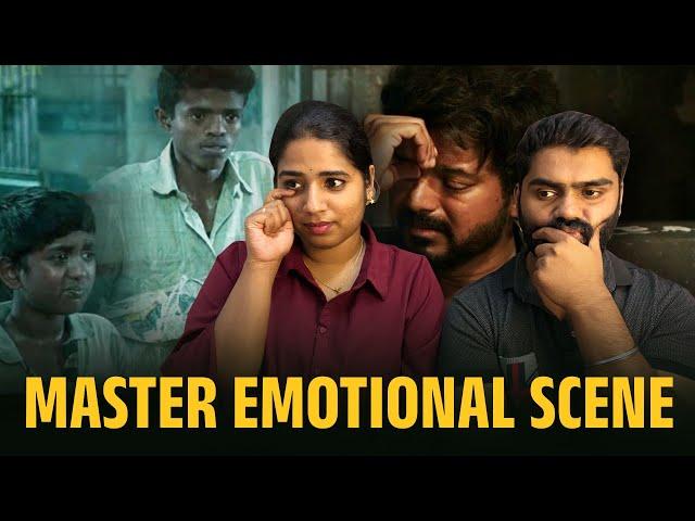 Master Emotional Scene REACTION | Children Pre - Interval Scene | Thalapathy Vijay