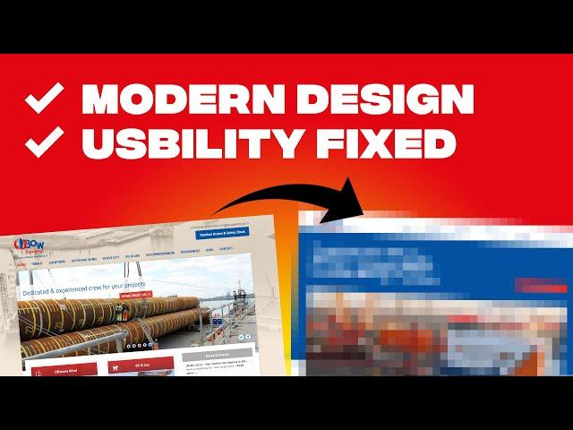 From Vintage to Modern Website Redesign