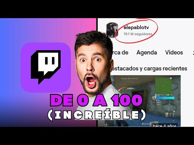 ¡Consigue 50 seguidores en Twitch! en menos de 5 MINUTOS