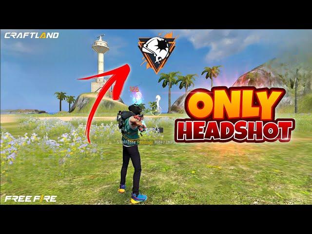 Make Headshot Mode | Freefire Craftland | SacSo