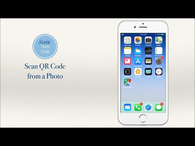 Scan a QR Code in a Photo or Screenshot