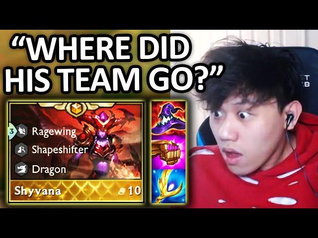 K3Soju Tries Out Max Damage Shyvana Carry with 9 Ragewing