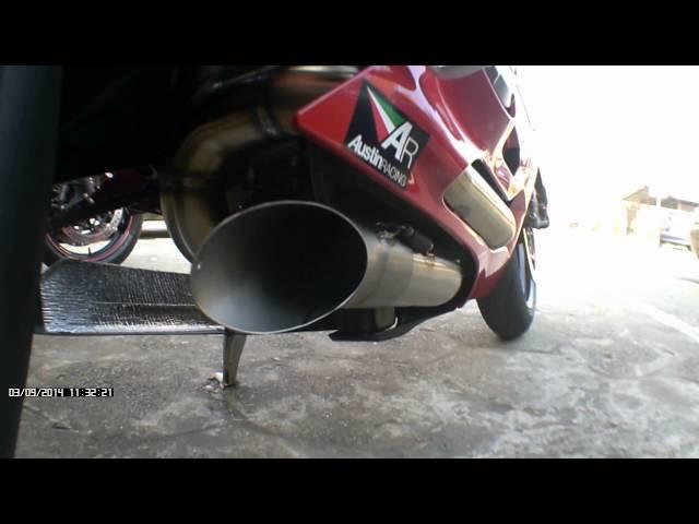 Ducati 1199 Panigale Austin Racing exhaust