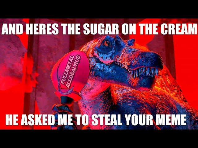 And Here’s the sugar on the cream (but its Jurassic World) FUNNY ANIMATION