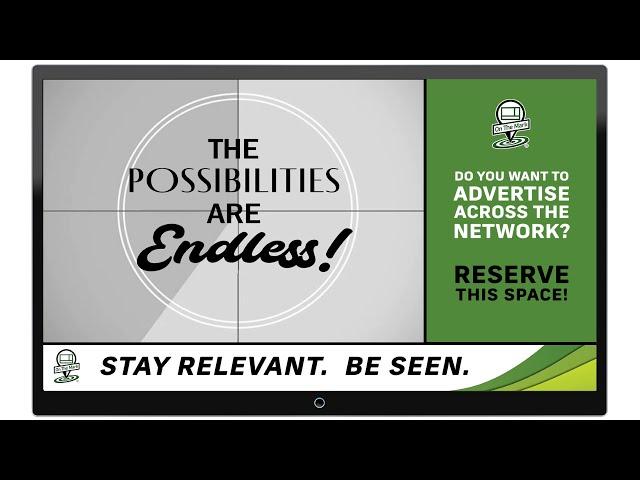 On The Mark Advertising - Indoor Digital Network