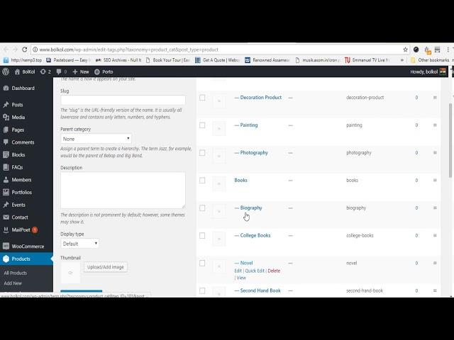 how To Add Product Category In Menu Woocommerce  Woocommerce Product Categories Not Visible