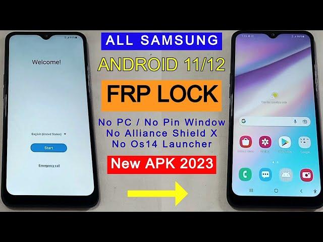 Samsung Android 11/12 FRP Bypass New Update | No Alliance Shield | Gooogle Account Unlock Without PC