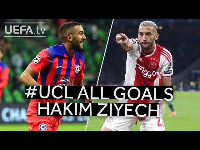 All #UCL Goals: HAKIM ZIYECH