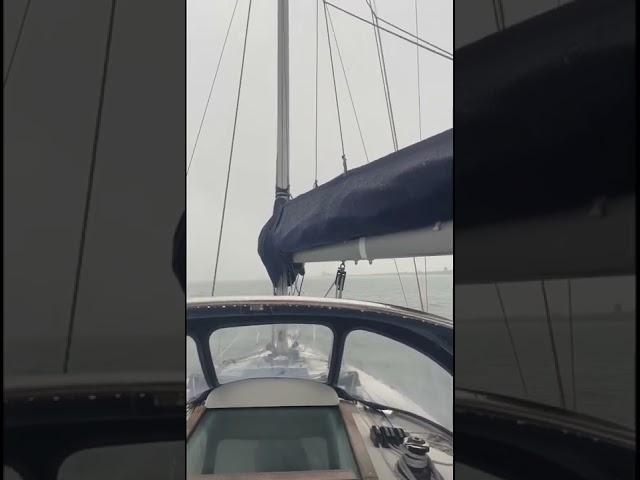 Winter sailing is fun they said!